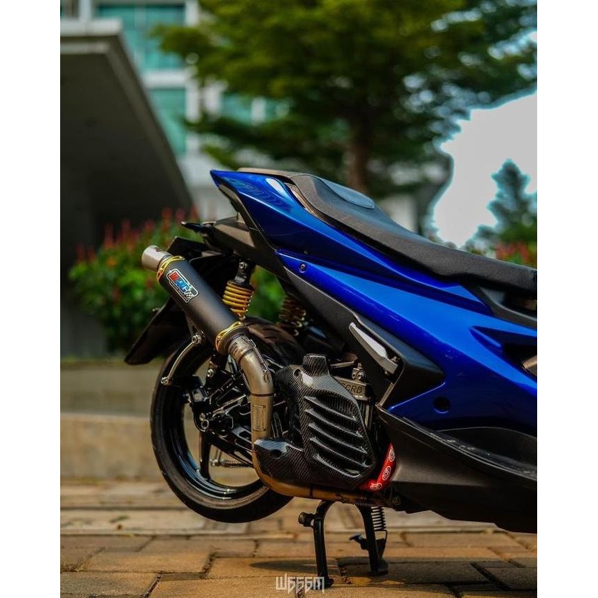 knalpot cobra wrc coating sunblast/wrc asli/untuk matic/cobra wrc