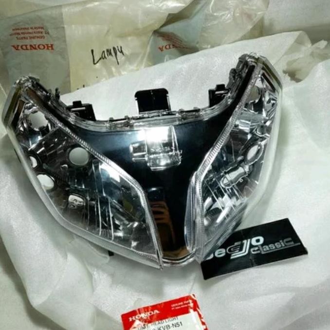 reflektor reflector headlamp lampu depan Vario 110 techno karbu ORI