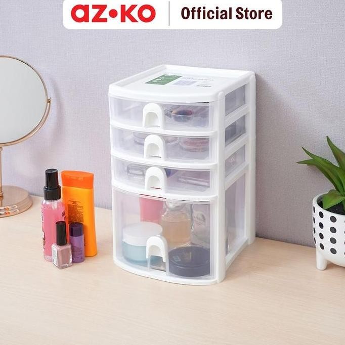 

Terlaris Azko Stora Laci Penyimpanan 4 Tingkat Mini - Putih