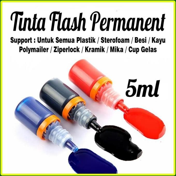 

BEBAS ONGKIR - TINTA STEMPEL PERMANENT FLASH