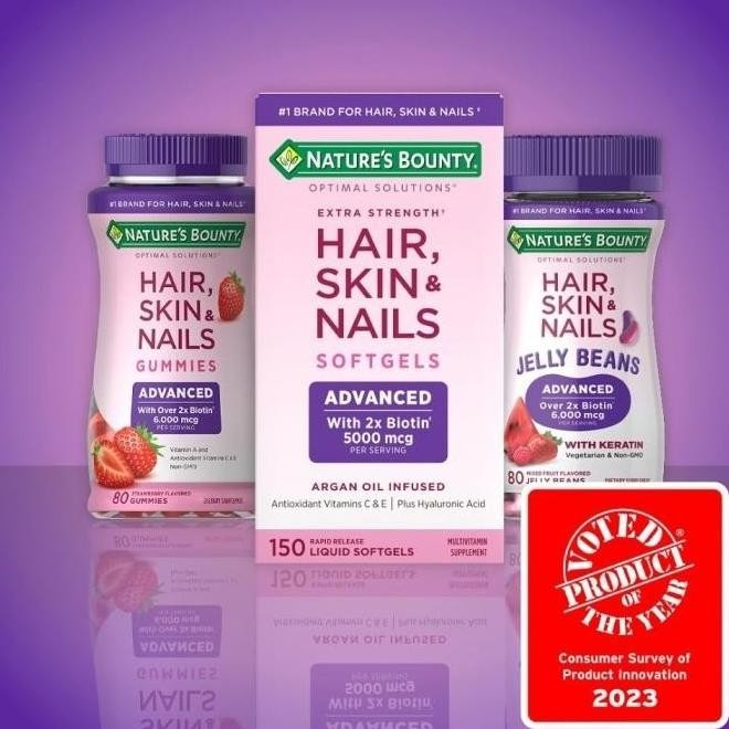 Natures Nature Natures Bounty Extra Strength Hair Skin Nails Biotin