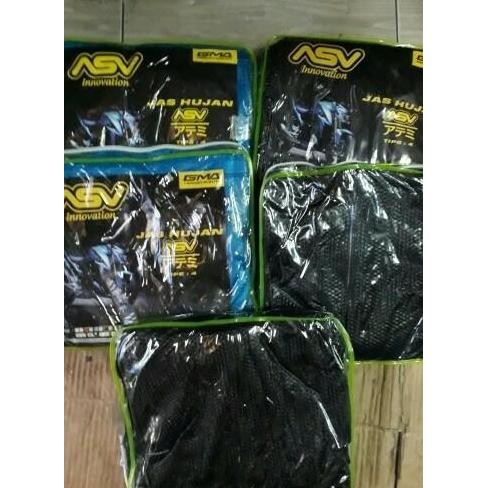 Jas Hujan ASV karet tipe 4 Carbon Semi Transparan