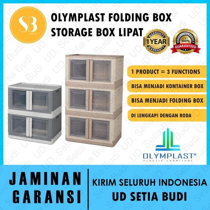 

Terlaris Olymplast Folding Box Storage Box Lipat Folding Container Box