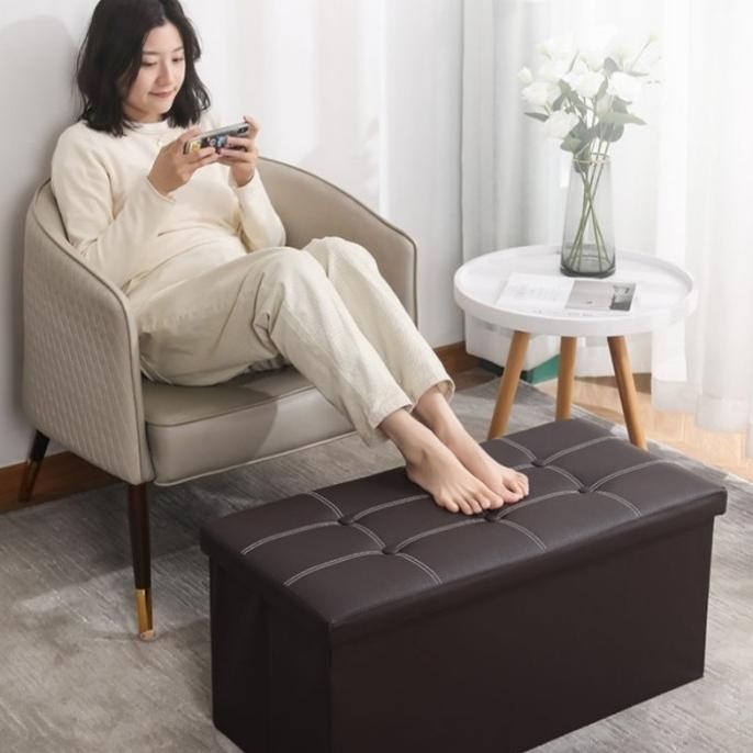 

Terlaris Sofa Shenar Storage Box Tempat Penyimpanan Serbaguna Bangku Minimalis Yana Storage