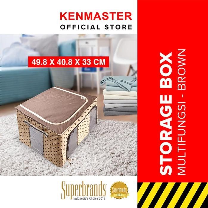 

Terlaris Storage Box Sy-213 / Tempat Penyimpanan Serbaguna/Tempat Pakaian-Brown
