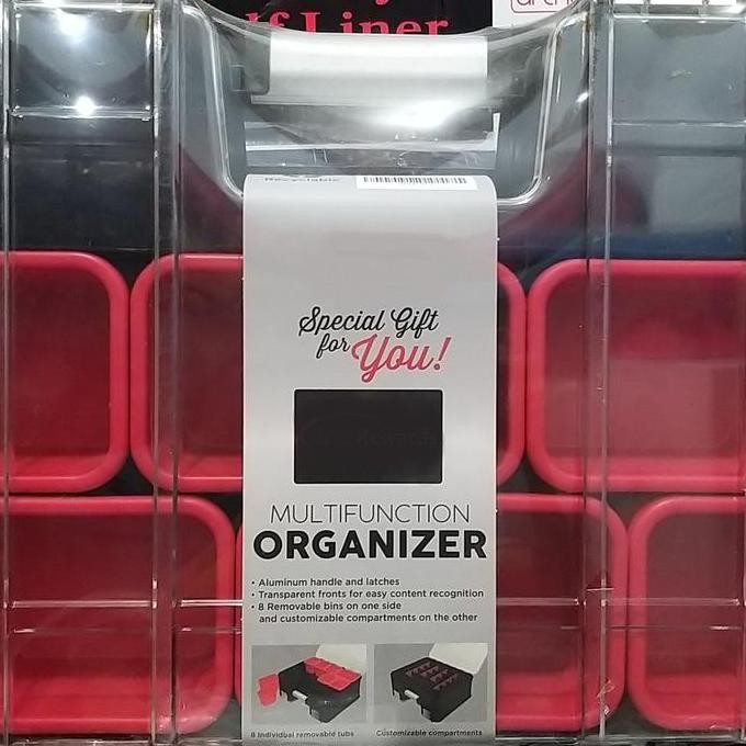 

Terlaris Tool Box Krisbow 2 Sisi Transparan 8 Kompartemen Kotak Perkakas