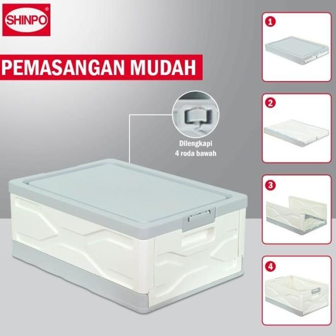

Terlaris Box Container Shinpo 148 Lipat + Roda Rak Salon Kantor Dokumen Belajar