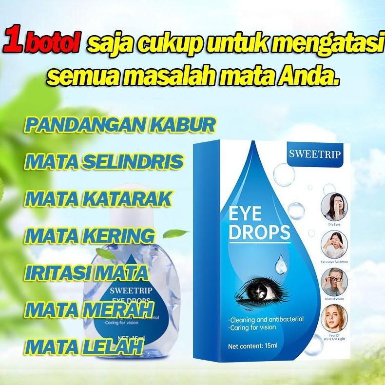 Obat Tetes Mata Eye Drop Obat Mata Minus Obat Mata Katarak  Obat Mata Merah Penglihatan Buram Alami 