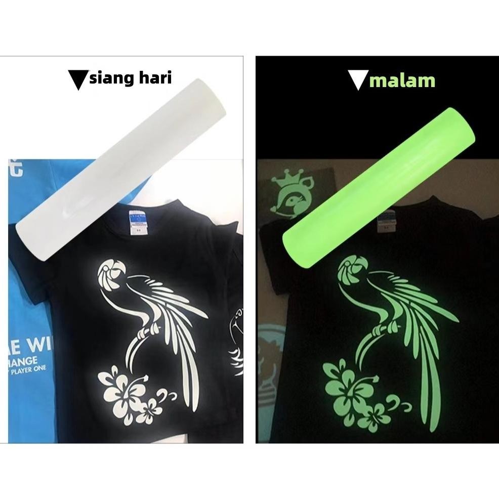 sfI Glow in the dark polyflex / Polyflex GLOW IN THE DARK/Glow In The Dark Poliflex Meteran (MASKING