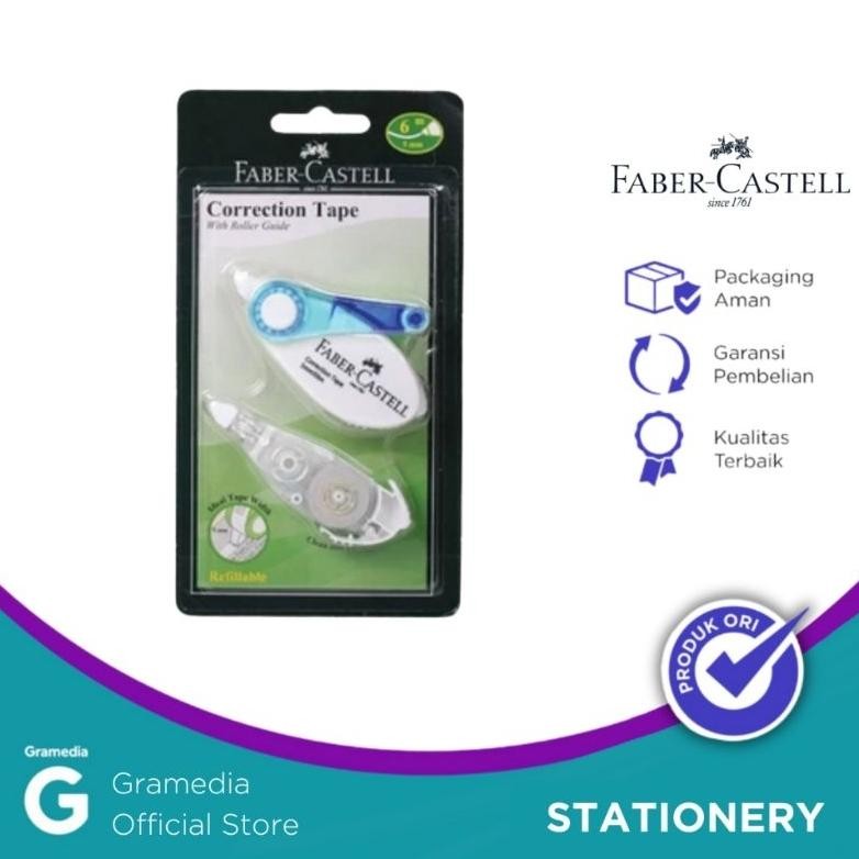 

Tip X Kertas Faber-Castell SR 506 + Refill Correction Tape