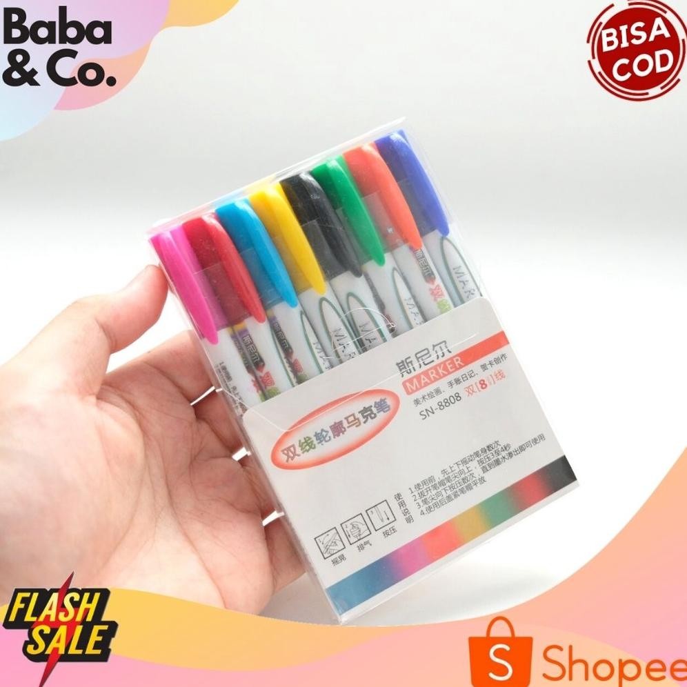 

STABILO SPIDOL GLITER 8 IN 1 HIGHLIGHTER 1 SET ISI 8 PCS MURAH STABILO LUCU UNIK ALAT TULIS SEKOLAH ALAT TULIS KANTOR ATK MURAH BISA COD
