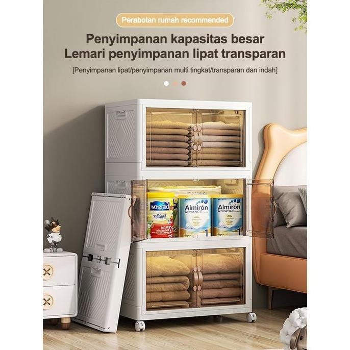 

Terlaris Mbk-Lemari Penyimpanan/Lemari Penyimpanan Lipat Transparan/Kotak Penyimpanan Pakaian Selimut/Lemari Penyimpanan Rumah Lipat