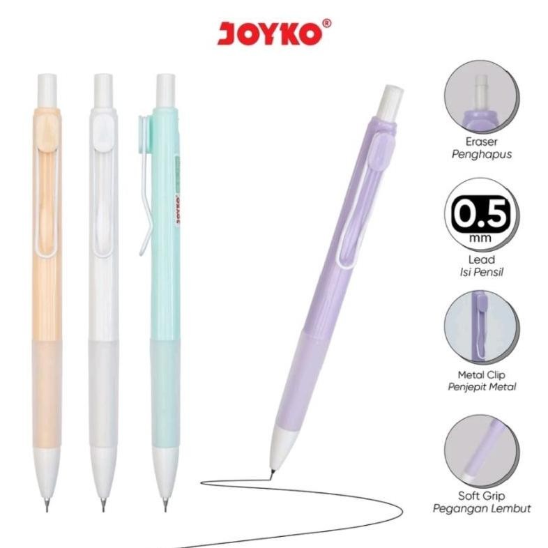 

Pensil Mekanik Joyko Mp-54/0.5mm ( 1pak/12pcs )