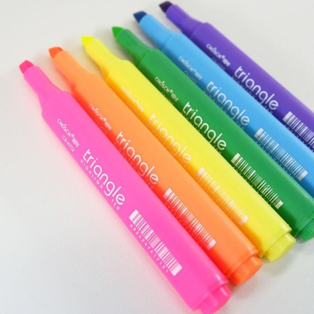 

Stabilo triangle highlighter CS-H712 (mix 6 warna)