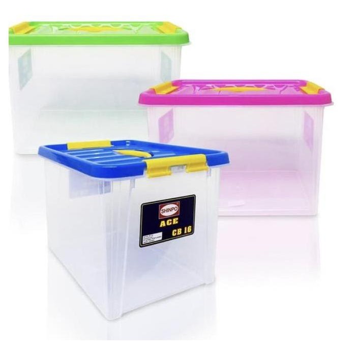 

Terlaris Shinpo Ace Cb16 Sip 132 Cb 16 Liter Container Box Kontainer Kotak
