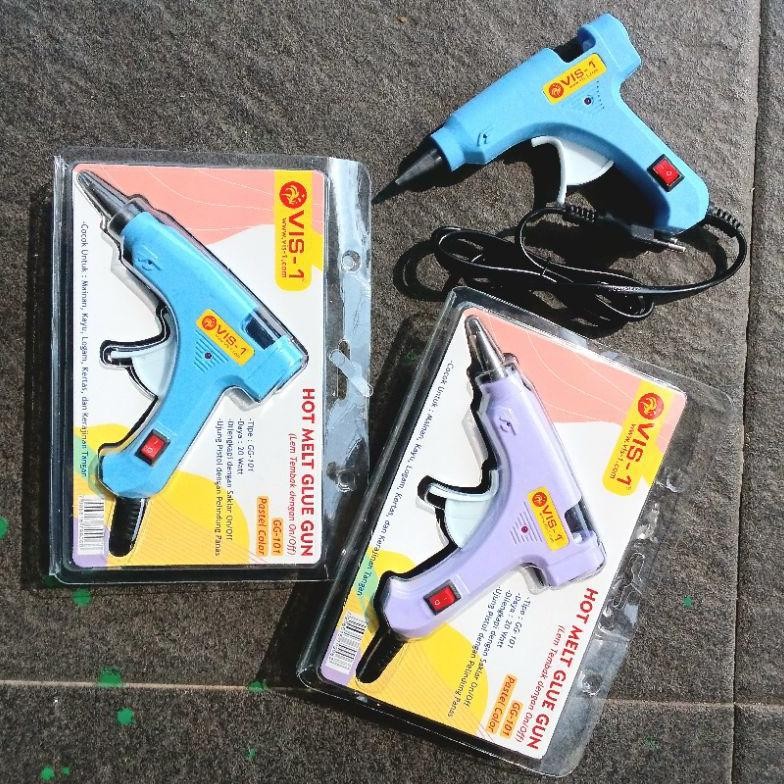 

Alat Lem Tembak Glue Gun VIS-1 20 Watt On/Off GG-101 ( Pcs ) [Original] AST