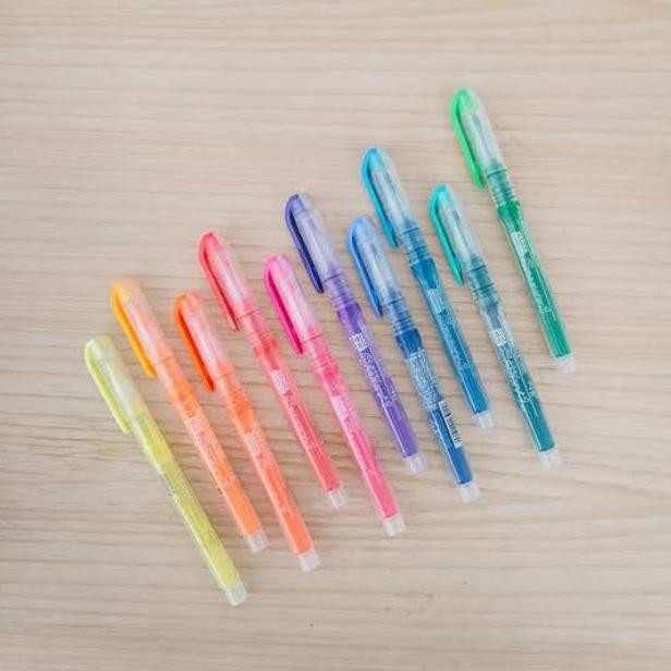 

PAKET 10 WARNA ZEBRA SPARKY 1 HIGHLIGHTER MODEL PEN