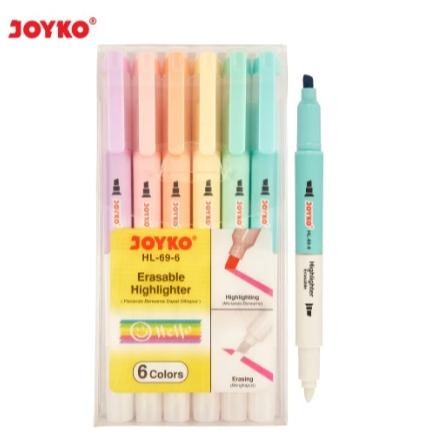 

Erasable Highlighter Penanda Dapat Dihapus Joyko HL-69-6
