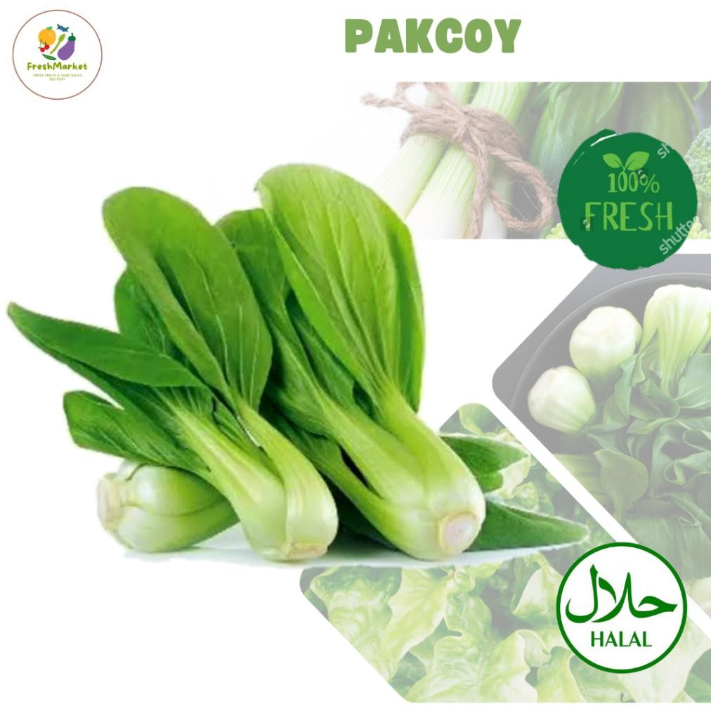 

Pakcoy Hijau Sayuran Segar 1 Ikat Freshmarketlampung
