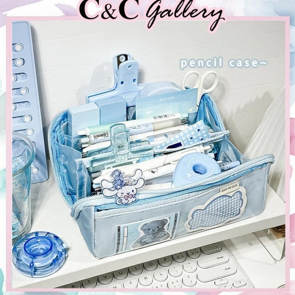 

TEMPAT PENSIL KOREA MULTI SEKAT UKURAN JUMBO AST