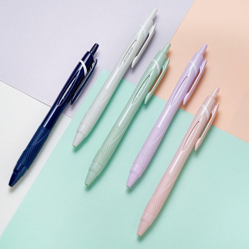 

Uni Jetstream Standard SXN-150 Ballpoint Oil Ink Pen 0.38mm 0.5mm 0.7mm Pulpen Minyak New Body Colors
