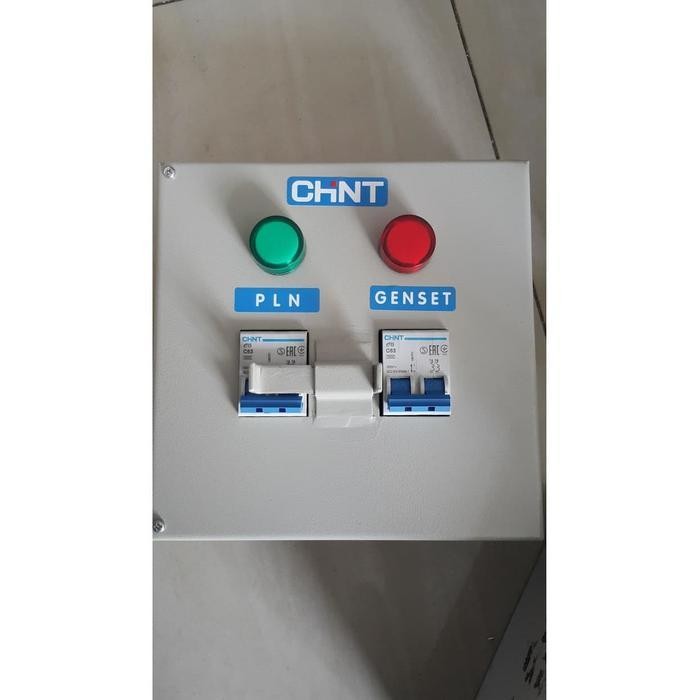 Panel Interlock Switch Pln - Genset Chint 2P (Pengganti Ohm Saklar) Original Dan Terpercaya