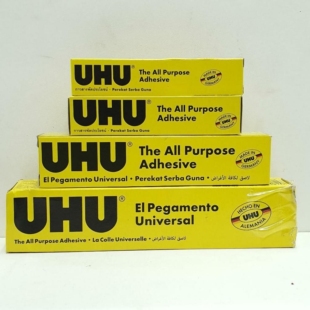 

UHU Glue All Purpose 125ml Lem Cair Liquid Perekat Serbaguna Murah AST
