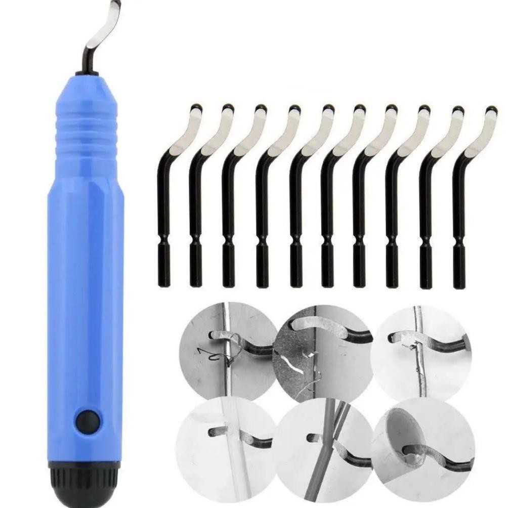 

Cutter Potong pengkikis Debburing Genggam Kayu Plastik Alumunium - Mata Pisau Blade Reffil Deburring scraper Tools Isi 10 pcs AST