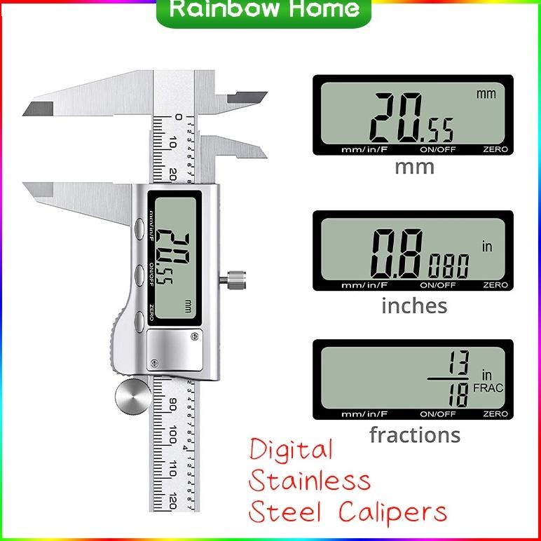 

Rainbow Home Taffware Jangka Sorong Digital LCD Vernier Caliper Micrometer SH20 AST