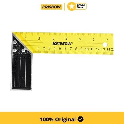 

krisbow 15 cm penggaris siku AST