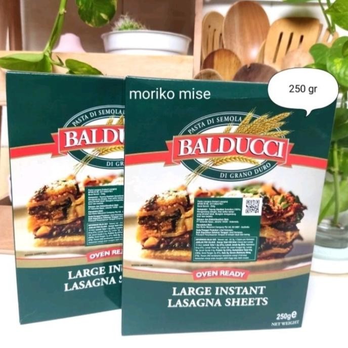 

(Expert) balducci lasagna instant / lasagna sheet 250 gr / lasagna balducci