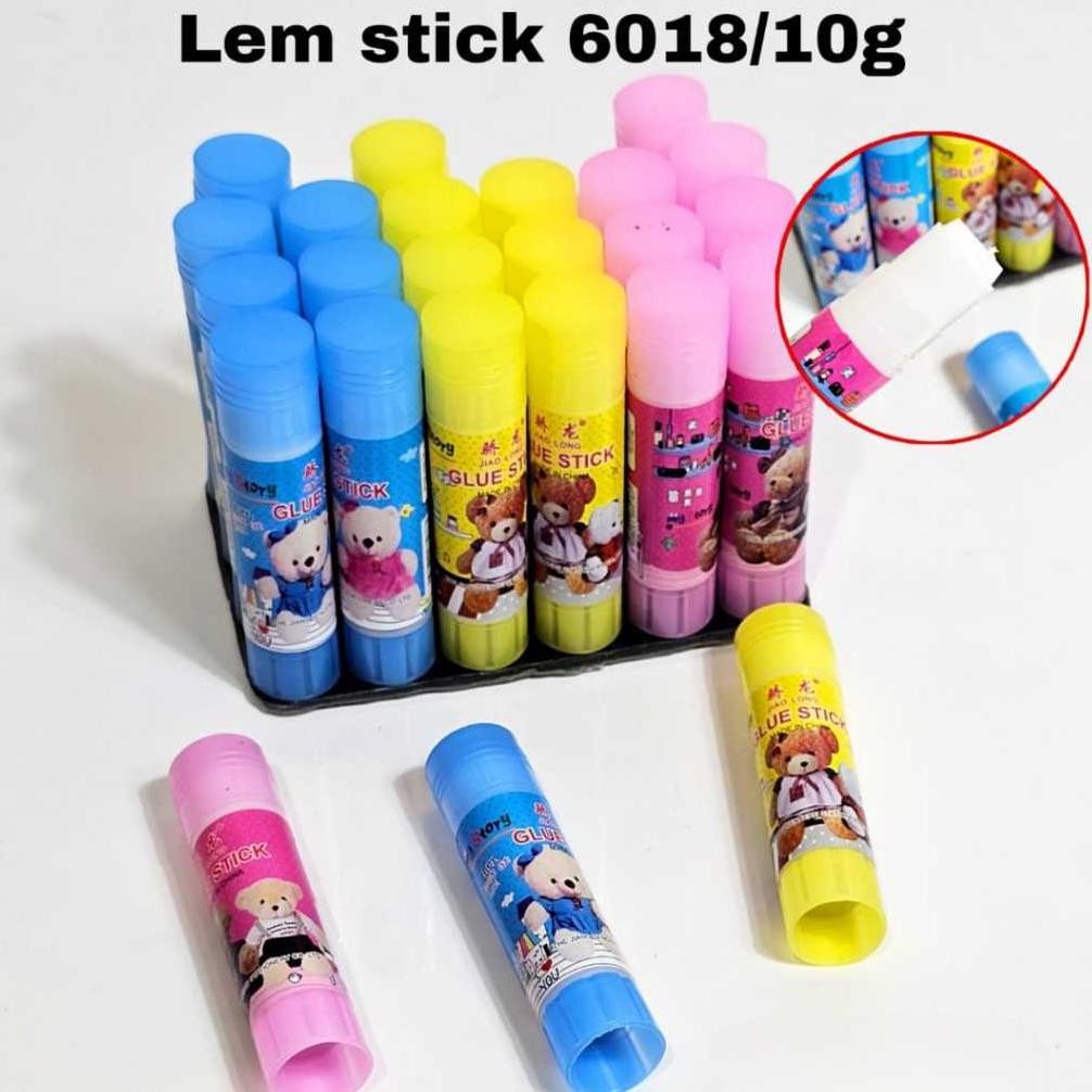 

SOS Lem Stick Fancy Kecil 10G (24pcs) /Lem Stik/Glue/Perekat AST