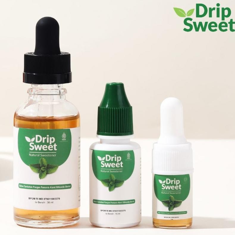 

DripSweet Gula Stevia Pemanis Alami Cair 15ml