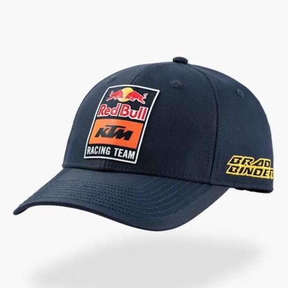 Red Bull KTM MotoGP 2023 Brad Binder Curved Cap. Topi Unisex