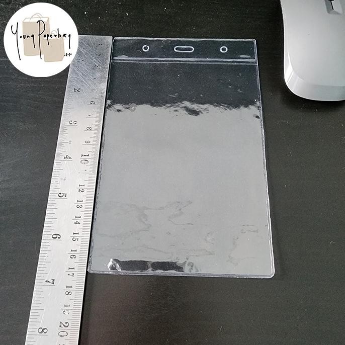 

Hrn-813 Kantong Plastik Mika Cover Nametag Panitia / Id Card Uk. 11 X 17