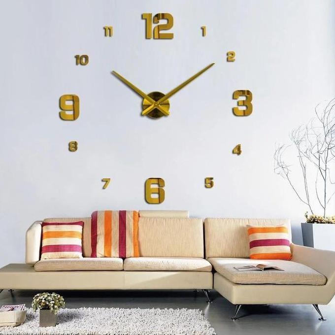 Jam Dinding Jumbo 1 Meter Jam Raksasa MS