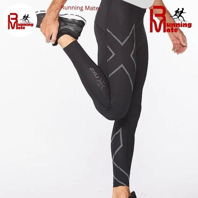 2Xu Mcs Men'S Light Speed Compression Tight Black Promo