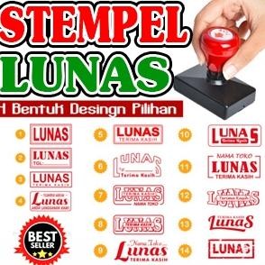 

STEMPEL LUNAS/Stempel OTOMATIS /1 WARNA/ MURAH/AWET AST