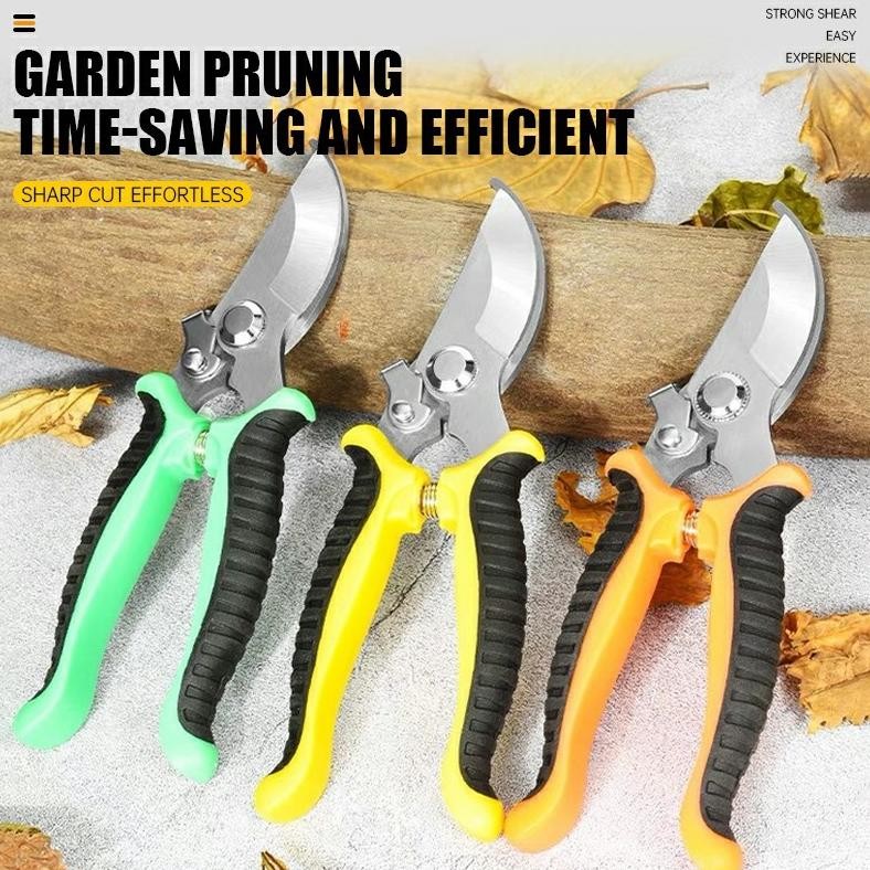 

CODPruning Shears Gunting Dahan Bunga Ranting Stek Alat Potong Dahan Garden Scissors Gunting Taman /Gunting Tanaman Daun Ranting Dahan Alat Berkebun AST