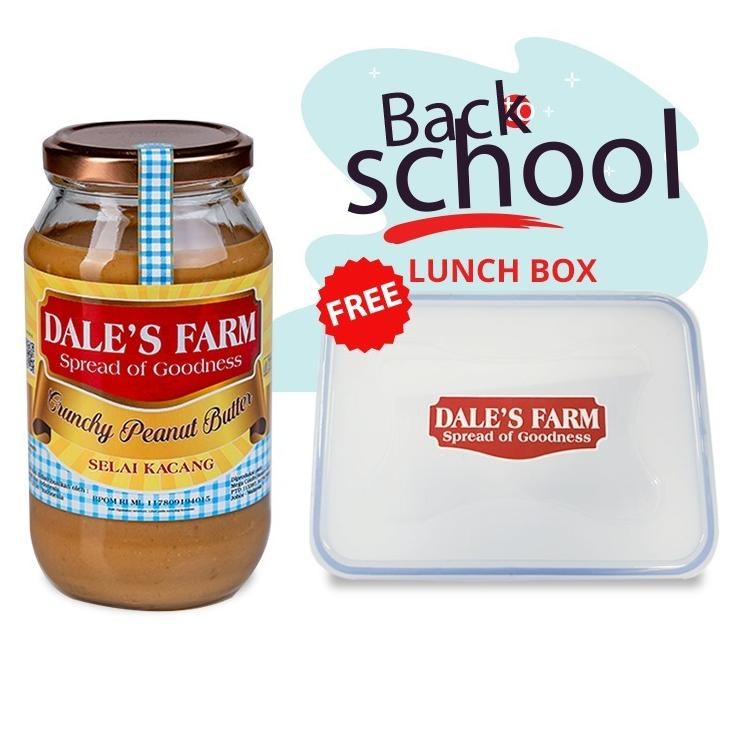 

Dales Farm Crunchy Peanut Butter Gr Selai Kacang