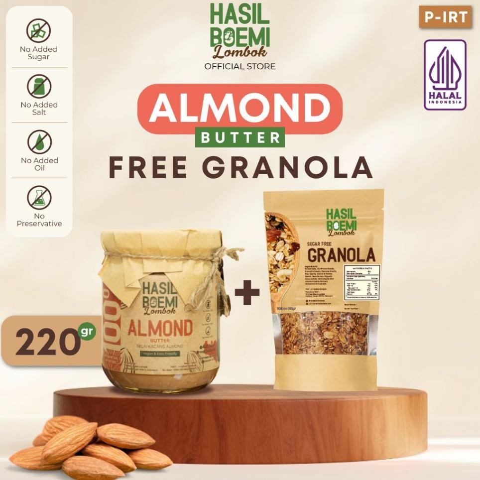 

Almond Butter Selai Kacang Almond