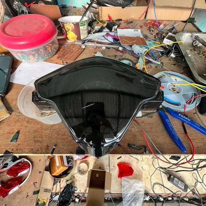 speedometer Honda beat karbu custom dital