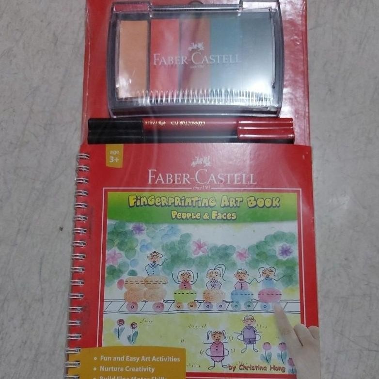 

Fingerprinting Art Book Faber-Castell AST