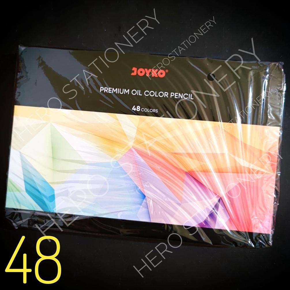 

Pensil warna premium oil color pencil kaleng joyko 48 warna CP-TC126-48 AST