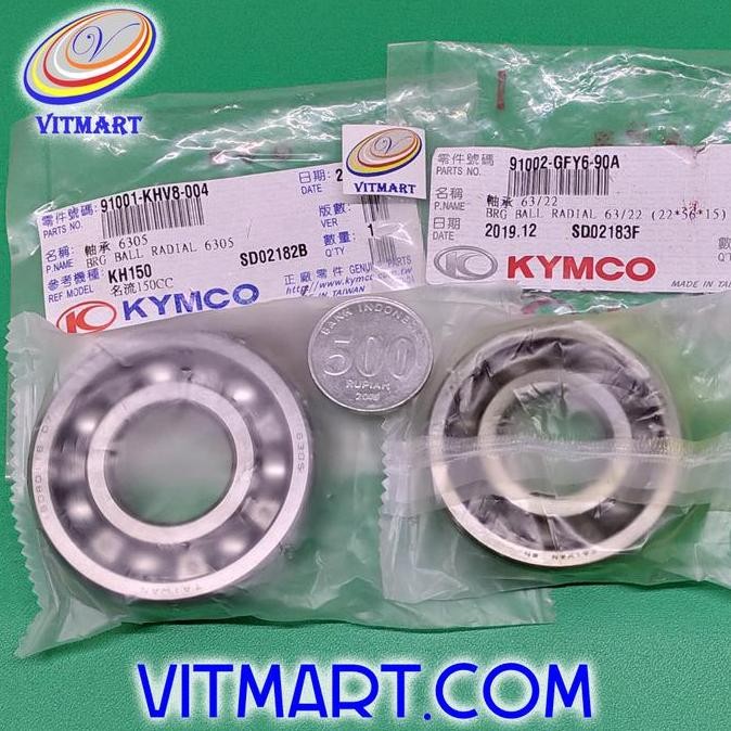 Bearing Kruk As Kymco 125 cc Trend Metica People Jockey 6305 & 63/22