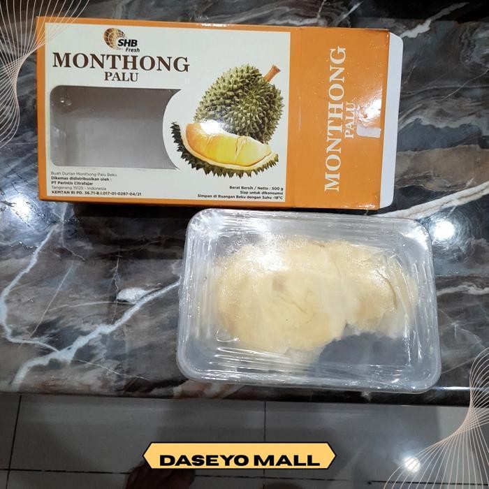 

DURIAN MONTHONG PALU SHB FRESH 500 GRAM DUREN MONTONG PALU FROZEN BEST QUALITY