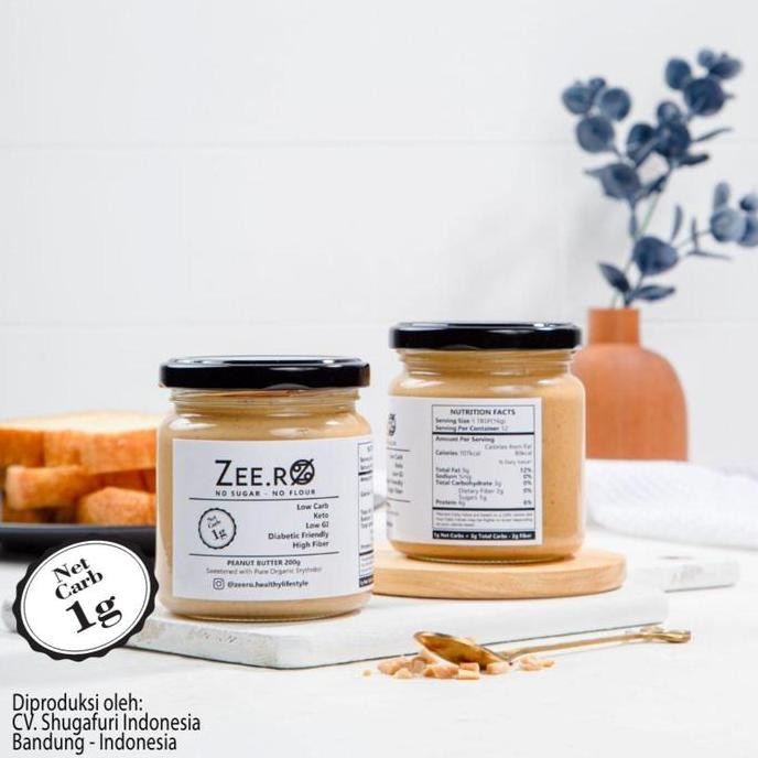 

Terlaris Zeero Peanut Butter, No Sugar, Natural, No Preservative SALE