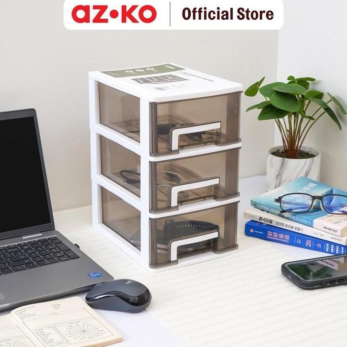 

Terlaris Azko Stora 24X17X30 Cm Organizer Meja 3 Tingkat Tempat Makeup Susun Wadah Simpan Alat Dandan Cosmetic Organizer Organiser Produk Kecantikan