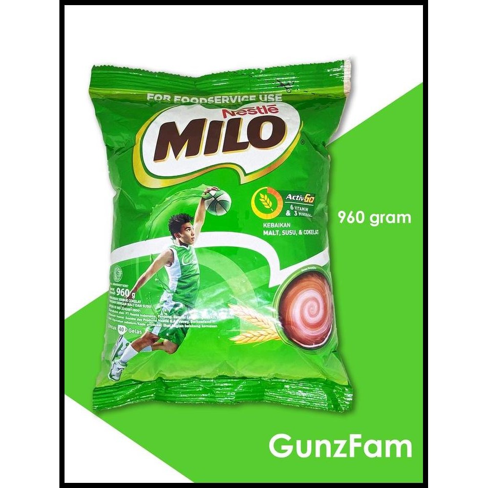 

Terlaris Milo Activ Go 960G Bubuk Minuman Rasa Cokelat Malt By Nestle Professional Good Quality