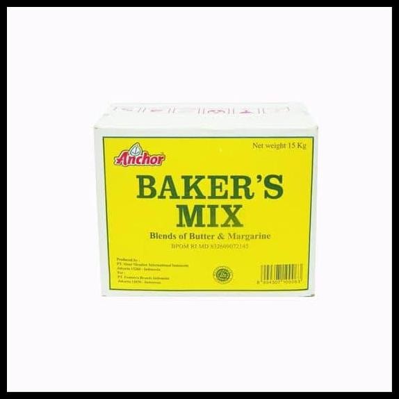 

Terlaris Anchor Bakers Mix Baking Mix Butter And Margarine Repacked 1 Kg Good Quality